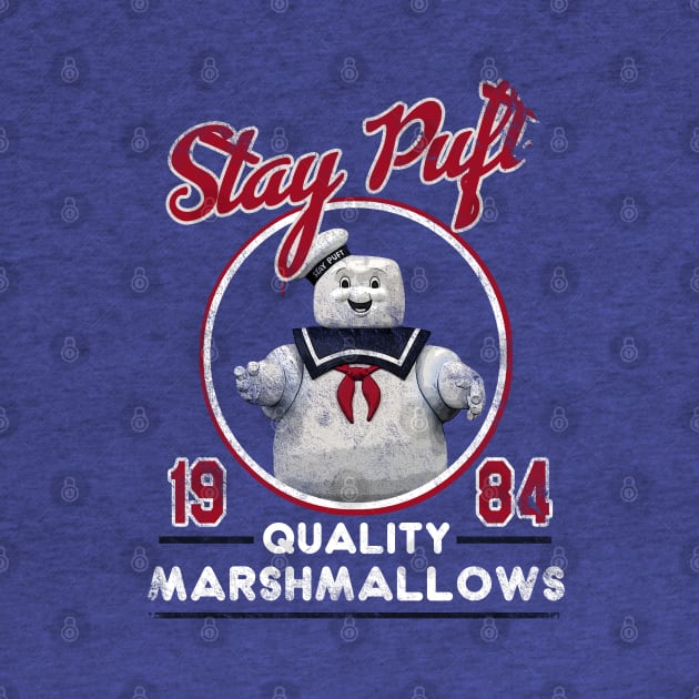 Stay Puft Marshmallows, distressed by MonkeyKing